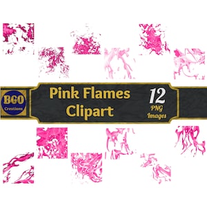 Pink Flames Clip art, 12 Fire Clipart, photography overlays fire sparks photo overlays, bonfire photos, transparent PNG sparkle backgrounds