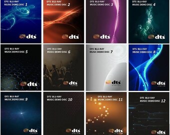 DTS Blu-Ray Music Demo Vol.7-9 3x Blu-Ray (Repro)