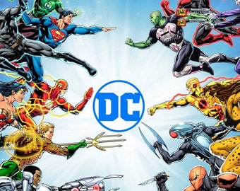 DC Universe 5 in 1 aangepaste Blu-Ray - 1080P met Engelse ondertitels.