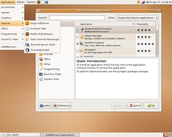 Linux Ubuntu Feisty Fawn 7.04 (2007) 2 x cd