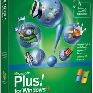 Microsoft Plus Digital Media Edition para Windows XP (2 CDs para PC) - Conjunto completo