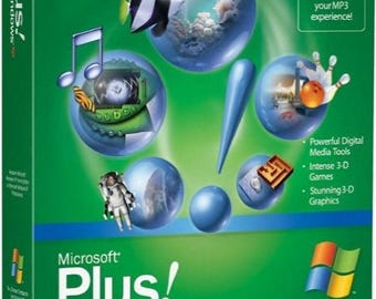 Microsoft Plus for Windows XP (3x PC CD) Full set
