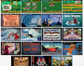 Walt Disney's It's A Small World of Fun 4 X DVD Region Free- Discs
