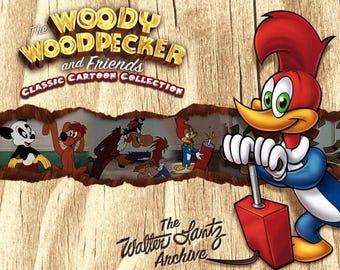 Woody Woodpecker & Friends Classic Collection Walter Lantz Archive dvd-set met 15 dvd's (ZELDZAAM)