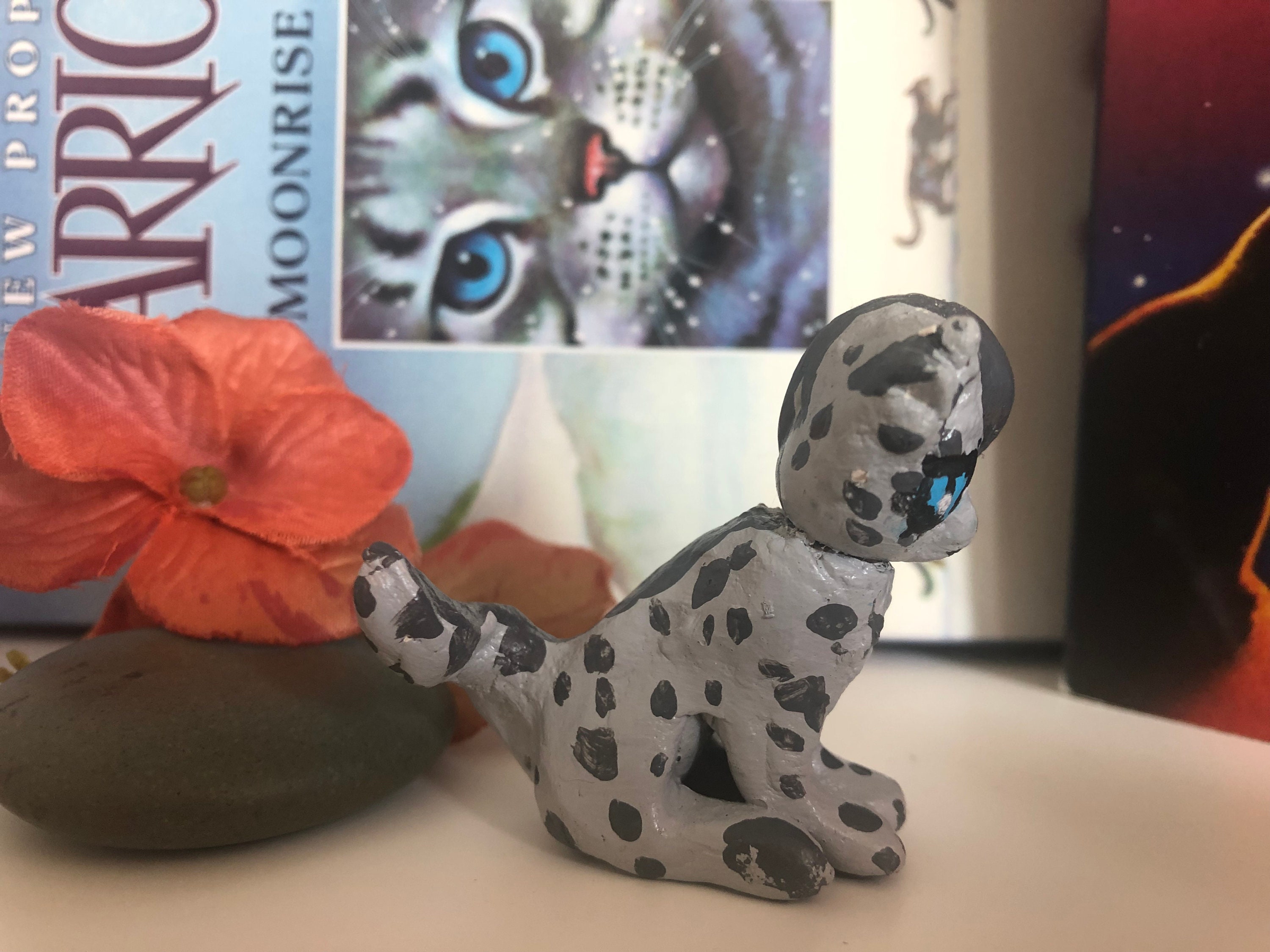 Ashfur Warrior Cats LPS Clay Custom Figurine 