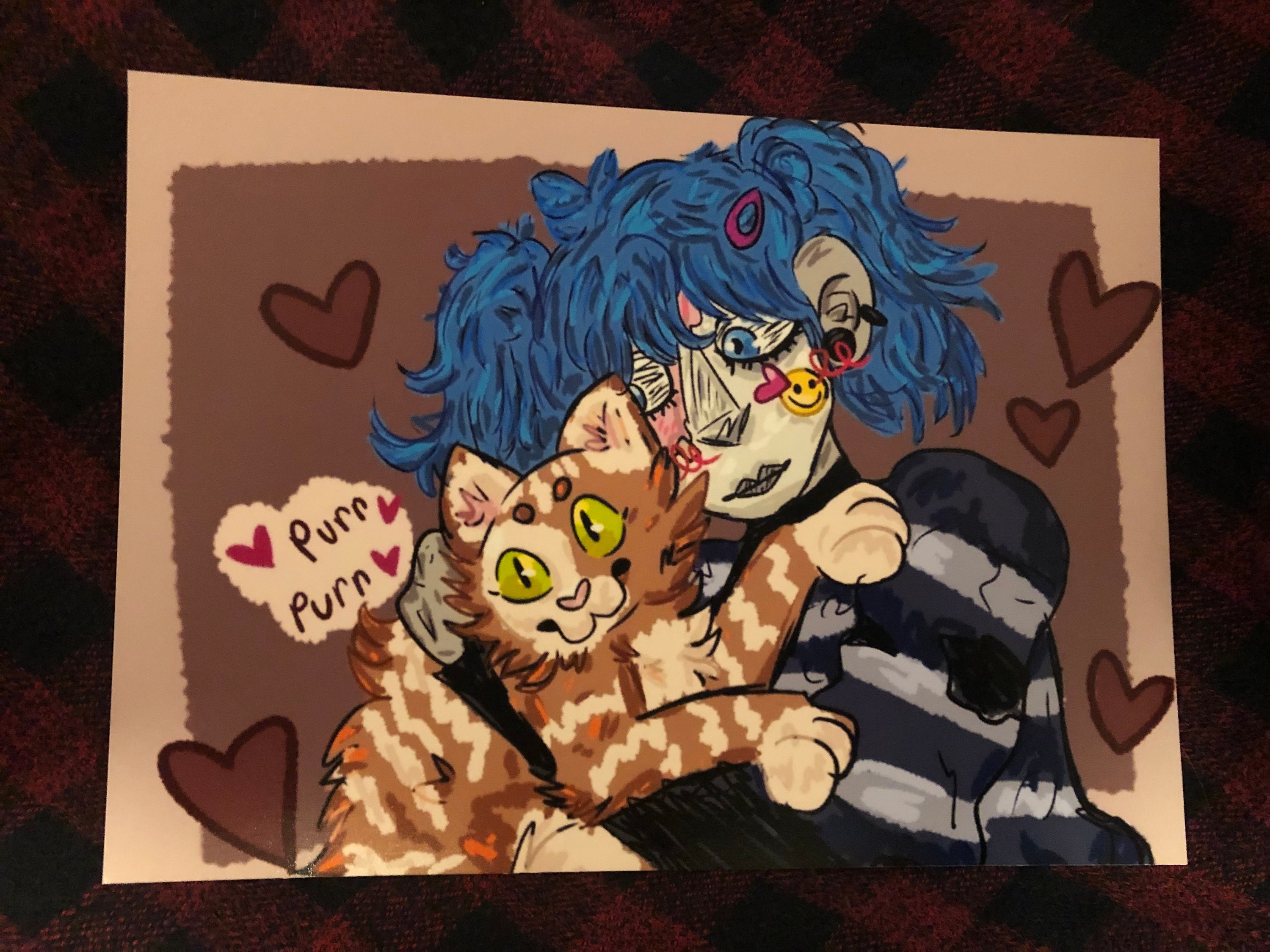 Sal and Gizmo Sally Face Art Print Etsy Australia