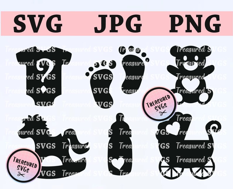 Download Adorable Baby Svg Bundle Gender Reveal Svg Baby Shower Svg Etsy