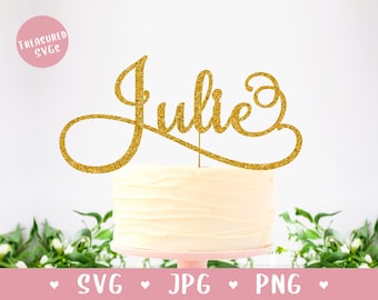 Julie Cake Topper - Etsy