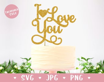 SVG Happy Valentine’s Day Cake Topper - Valentine’s Day svg - Happy Valentines Day svg - Cake Topper svg - DIY Sign - DIY Cake Topper