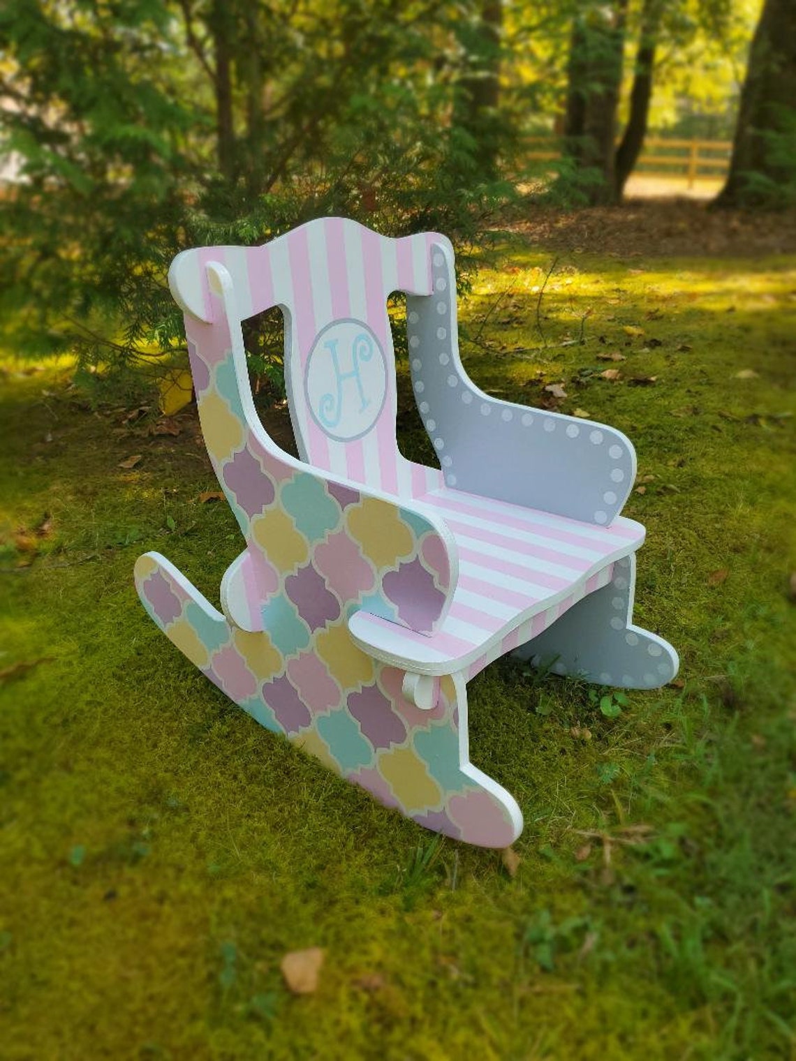 Toddler Rocking Chair Etsy