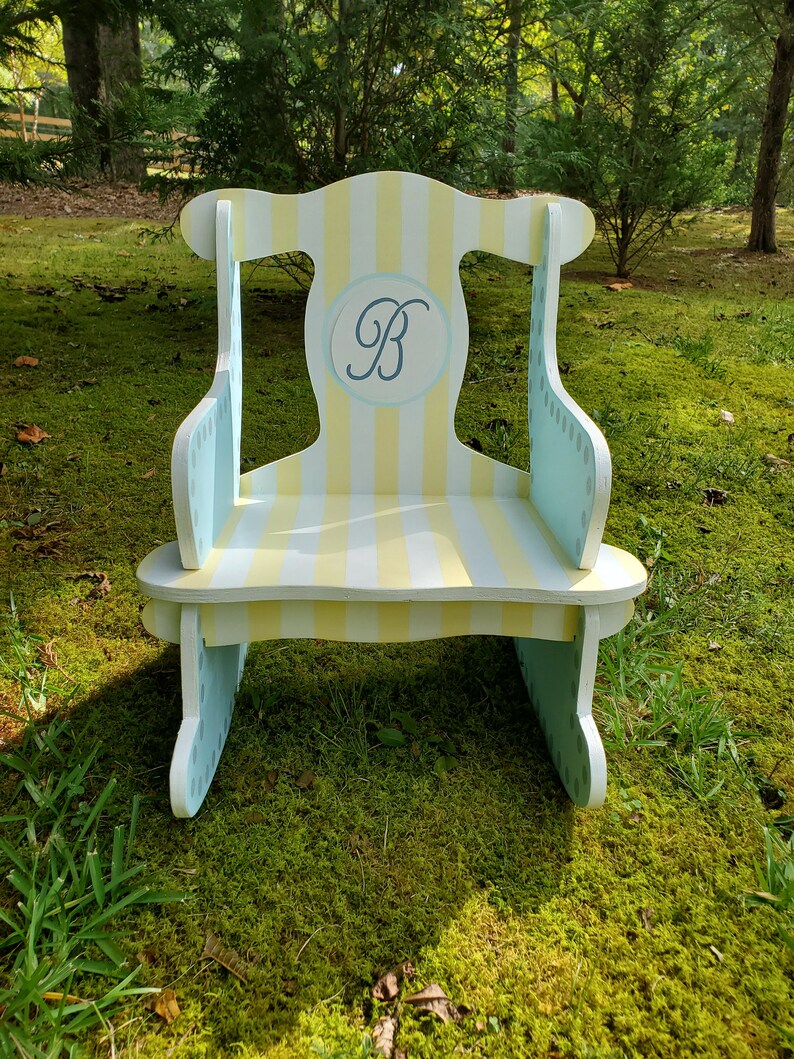 Toddler Rocking Chair Etsy