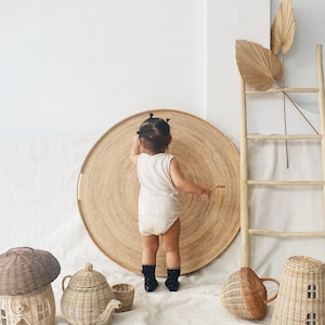 Big Round Rattan Wall Decoration, Rattan Hanging Wall, Rattan Wall Art, Rattan Hanging Ornaments, Rattan Tray Wall Decor, Wall Basket & Tray