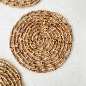 Natural Hyacinth Wall Decor, Bohemian Hanging Wall Decoration, Natural Wall Basket, Natural Net Boho Style Decoration, Rustic Decoration