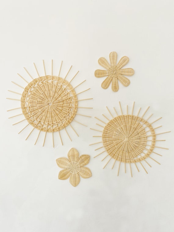 LIFKOME Lot De 2 Sets De 15 Boules Décoratives En Rotin Doré 5cm - Ornements Créatifs En Osier Pour Arbre, Vase Et Suspension Maison