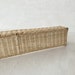 Rattan Straight Window Pelmet, Boho Window Pelmet, Rattan Valance Made ...