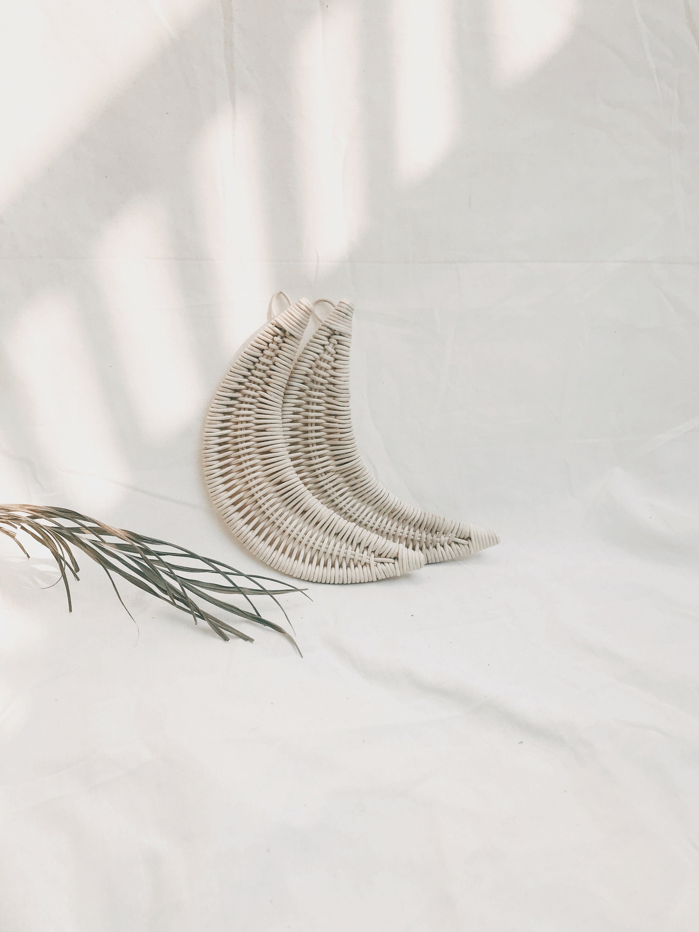 Home Décor NEW Rattan wall decor moon Wall Décor Wall Hangings