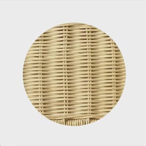 Rattan Scallop Window Pelmet, Window Wicker Cornice, Rattan Valance ...