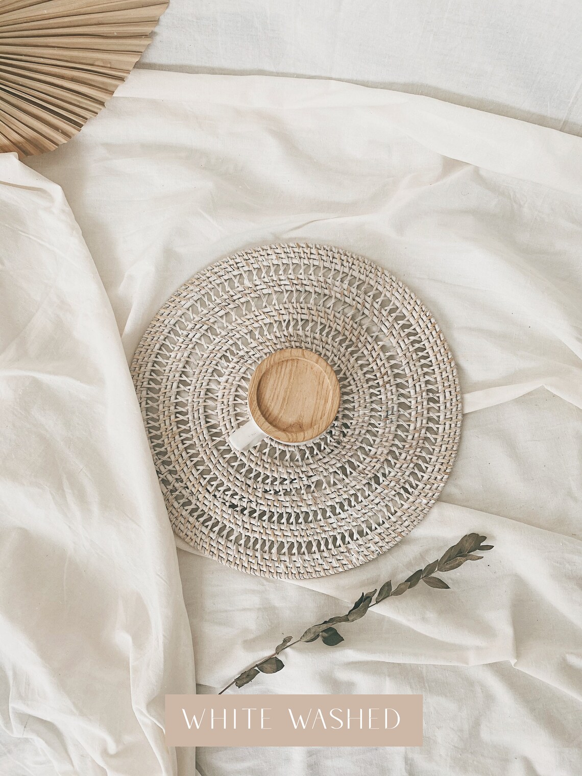 Swirl Rattan Placemats & Wall Decor Rattan Placemats Natural Etsy