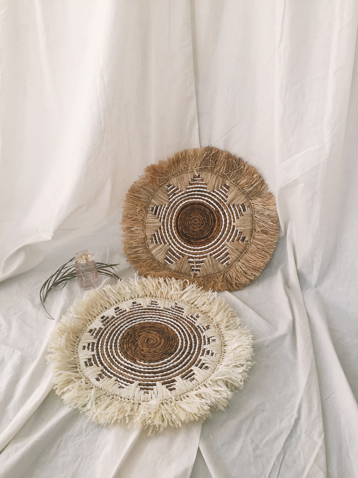 Banana Bark Fringe Wall Decor Hanging Wall Natural Decor Etsy