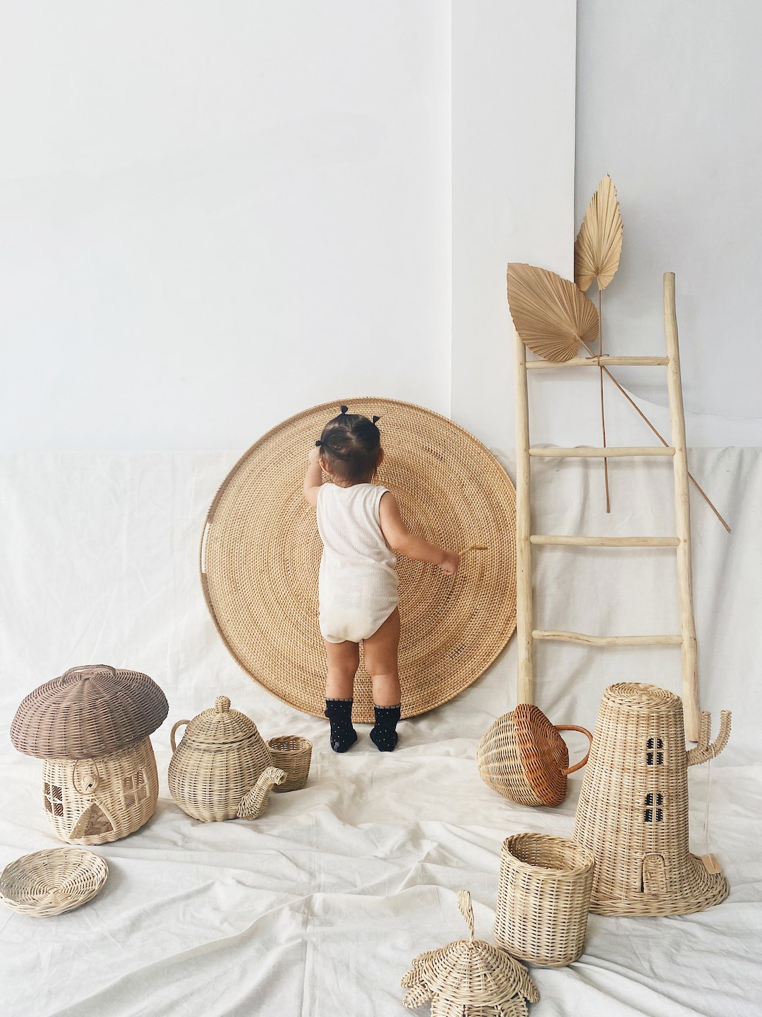 Big Round Rattan Wall Decoration Rattan Hanging Wall Rattan Wall Art Rattan Hanging Ornaments Rattan Tray Wall Decor Wall Basket Tray Etsy UK