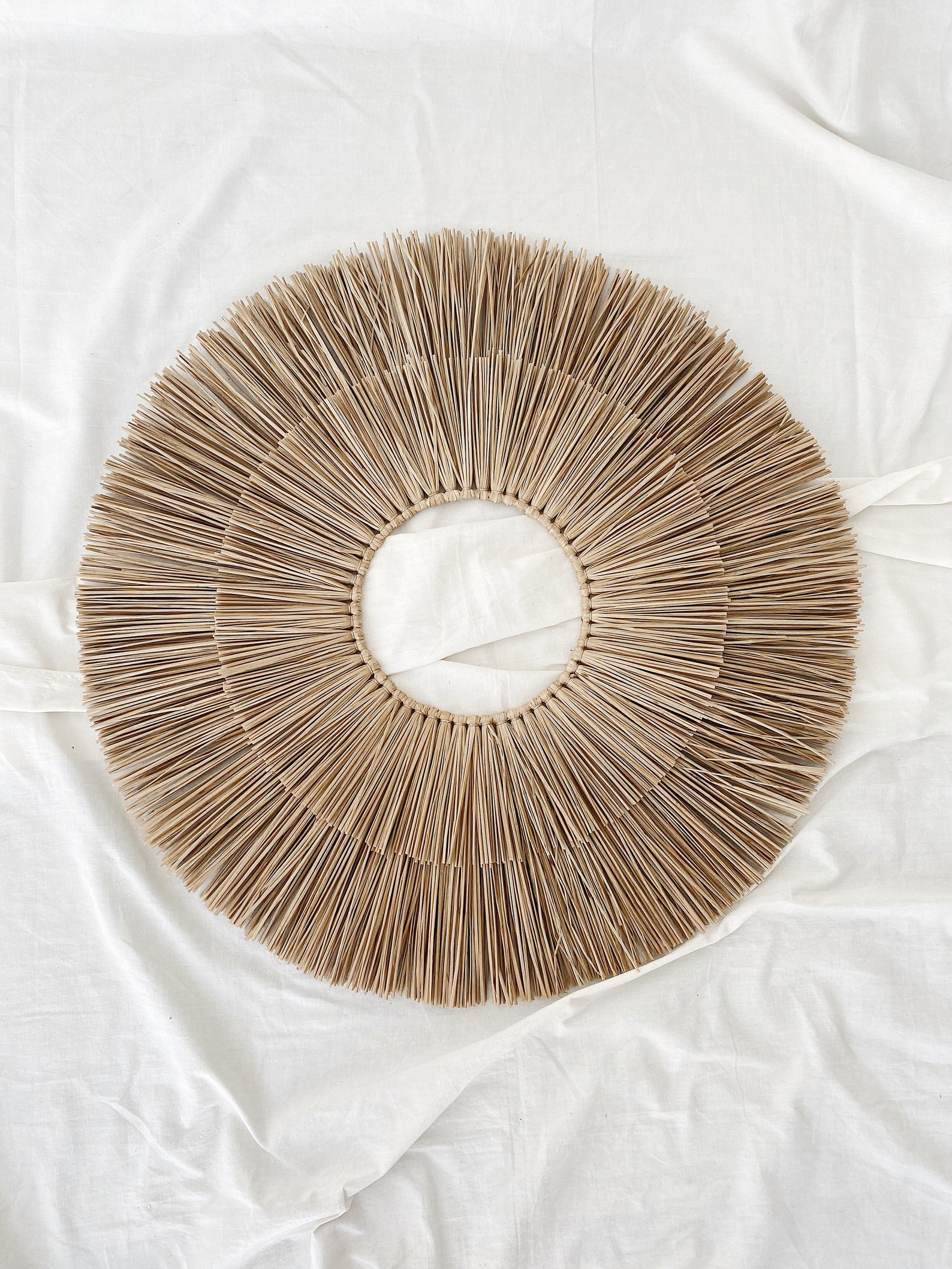 Praya Mendong Big Round Wall Decor Big Natural Wall Etsy