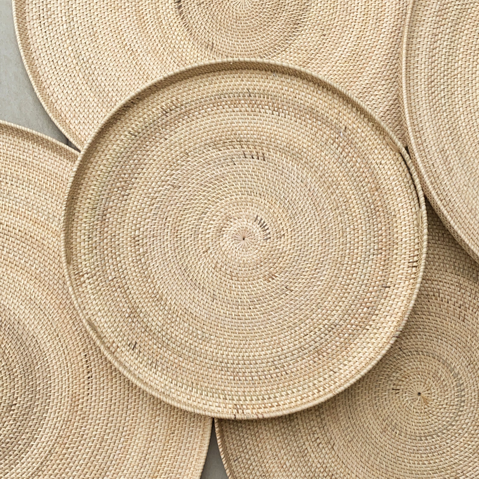 Big Round Rattan Wall Decoration Rattan Hanging Wall Rattan Etsy