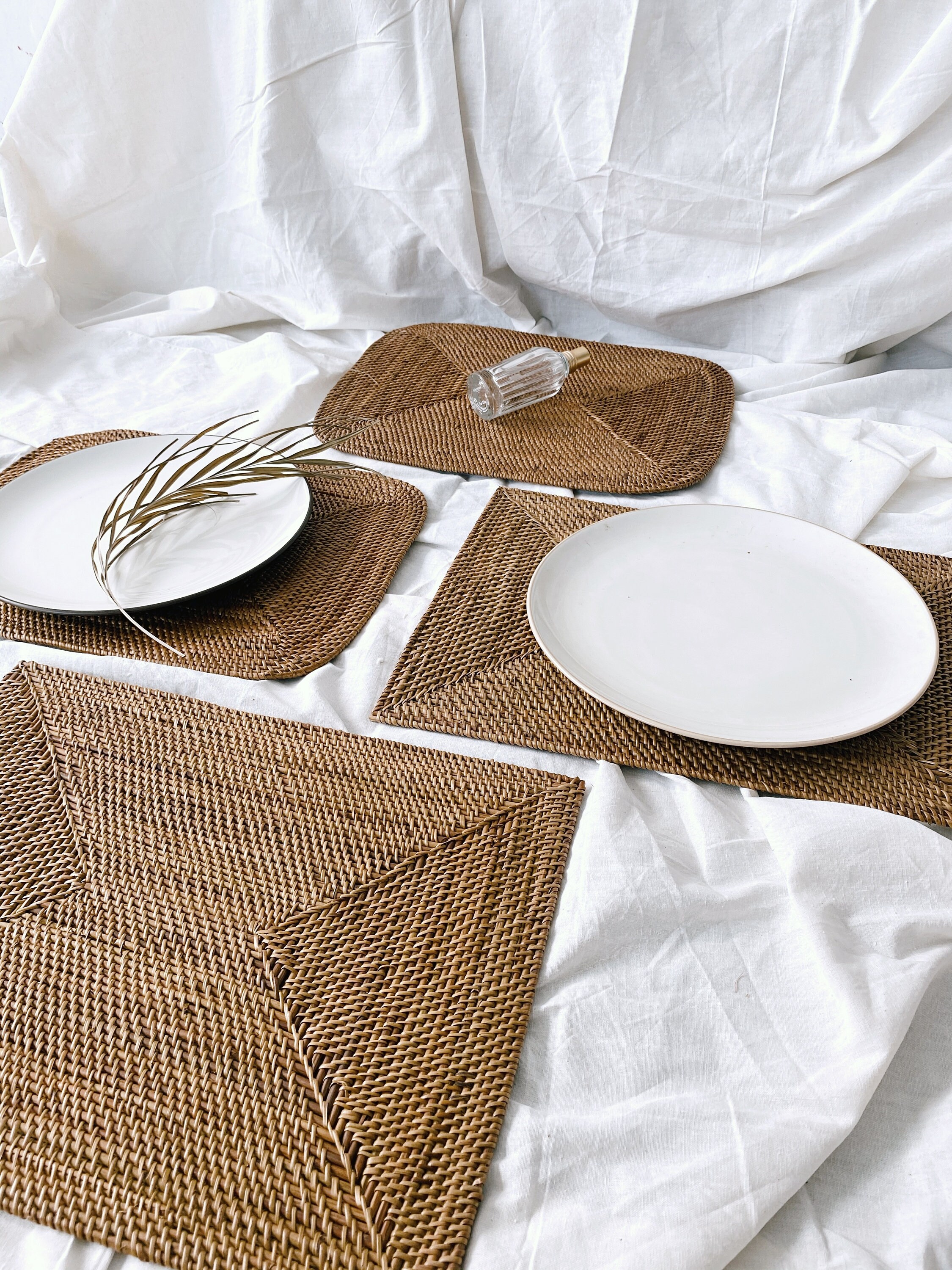 Woven Placemats Rectangle Etsy