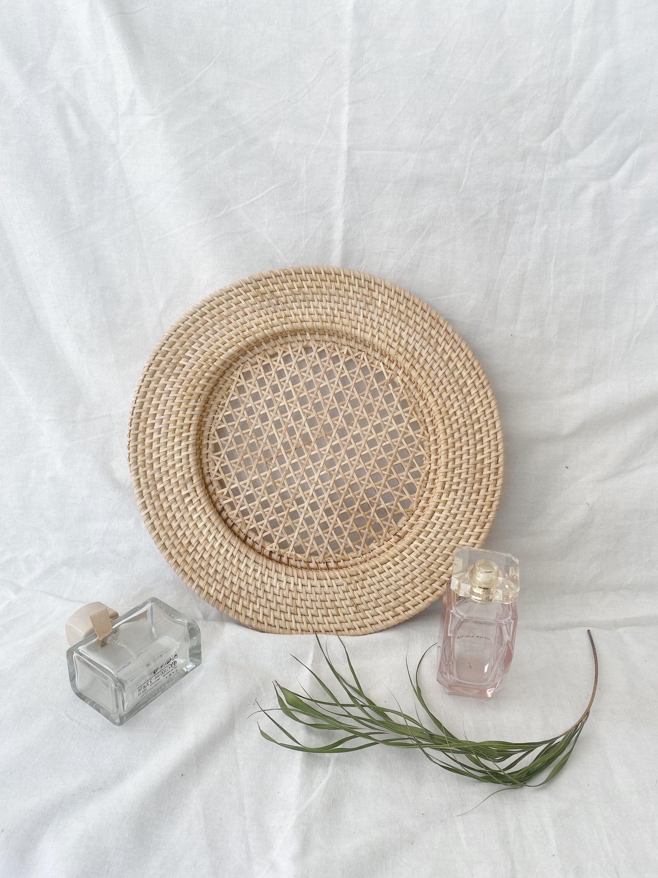 Rattan Plate Placemats Rattan Plate Wall Decor Rattan Table Etsy UK
