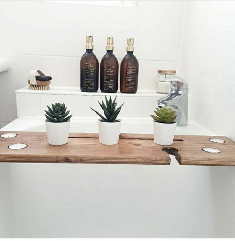 Bath tray bath board bath caddy gift for her home Etsy