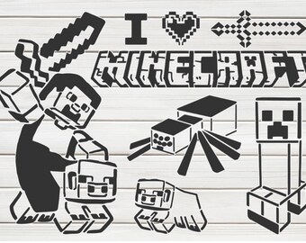 Download Minecraft Animals Svg