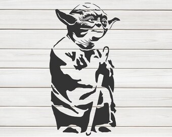 Download Free Master Yoda Svg Etsy SVG Cut Files
