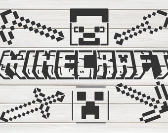 Download Minecraft Creeper Face Svg