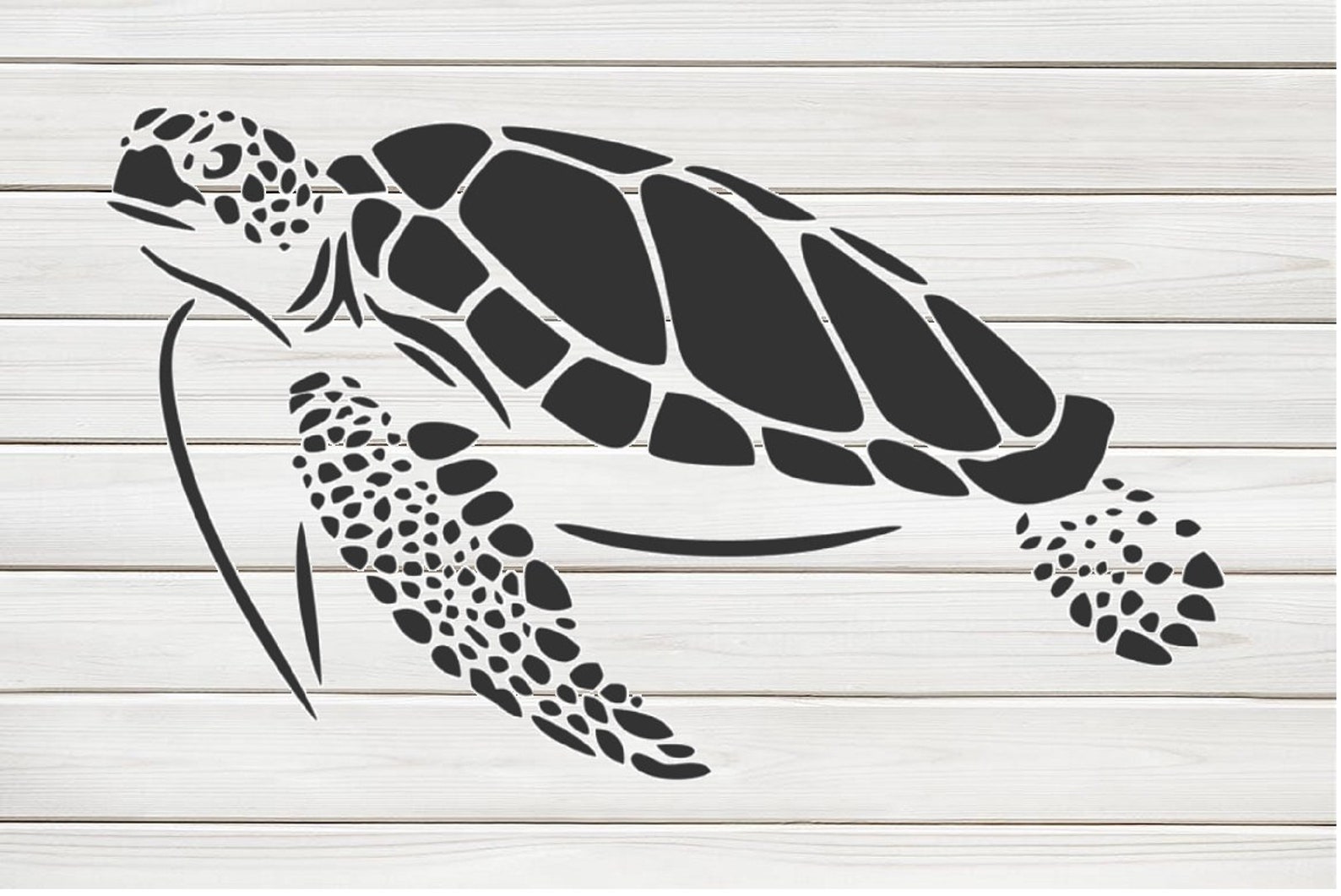 Free Printable Sea Turtle Stencil