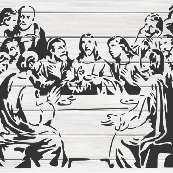 Paper Last Supper Print Etsy paper-last-supper-print-etsy