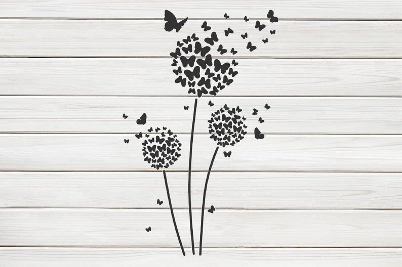 Free Free 240 Butterfly Dandelion Svg SVG PNG EPS DXF File