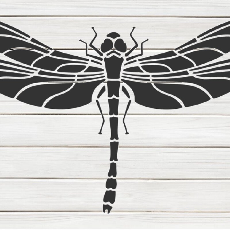 Dragonfly Stencil - Etsy