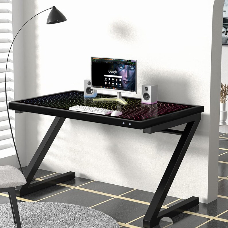 Glow Table, Personalized Desk, Touch Table, LED Gaming Desk, Music ...