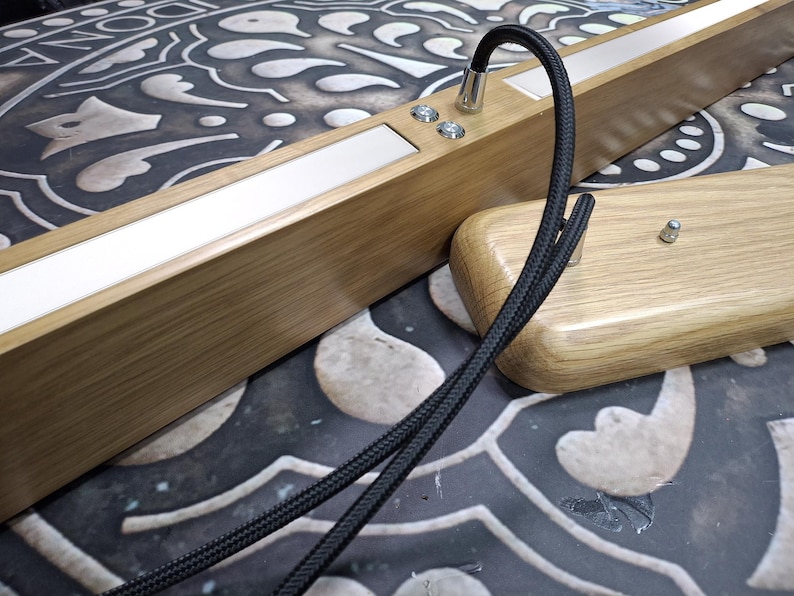 Long Smart linear pendant light for kitchen island and dining table: RGB Dimmable image 5