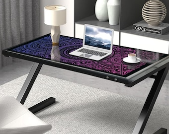 Led Maori table, Touch table, Gaming Desk, Music Studio Desk, Wooden game table,  Personalized desk