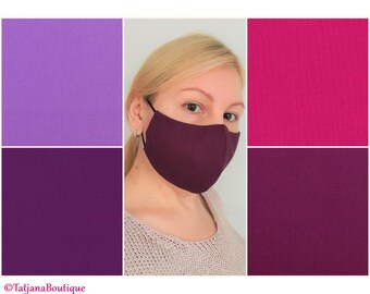 Face Mask Breathable Washable Reusable Cotton