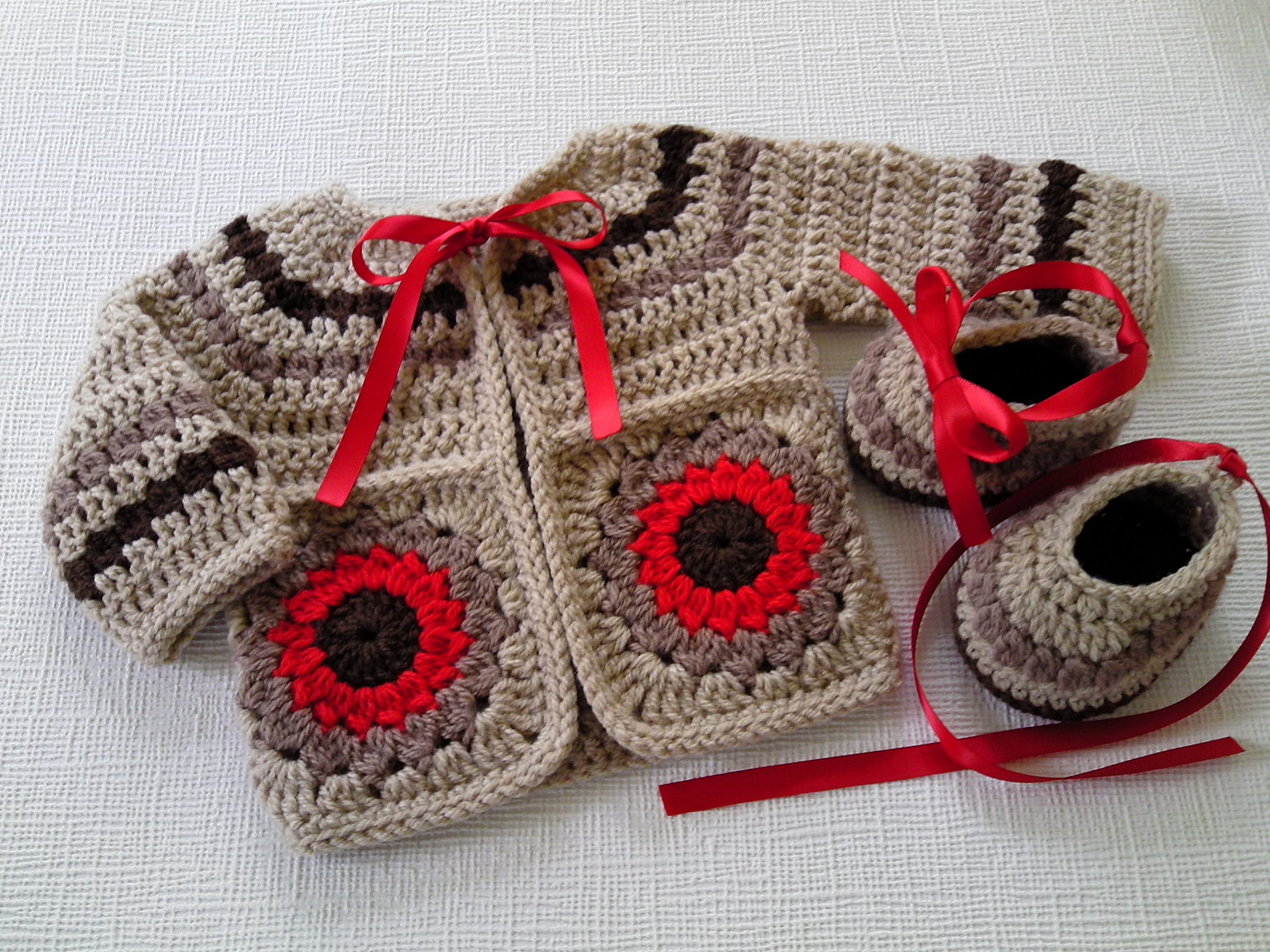 Crosia baby sweater best sale