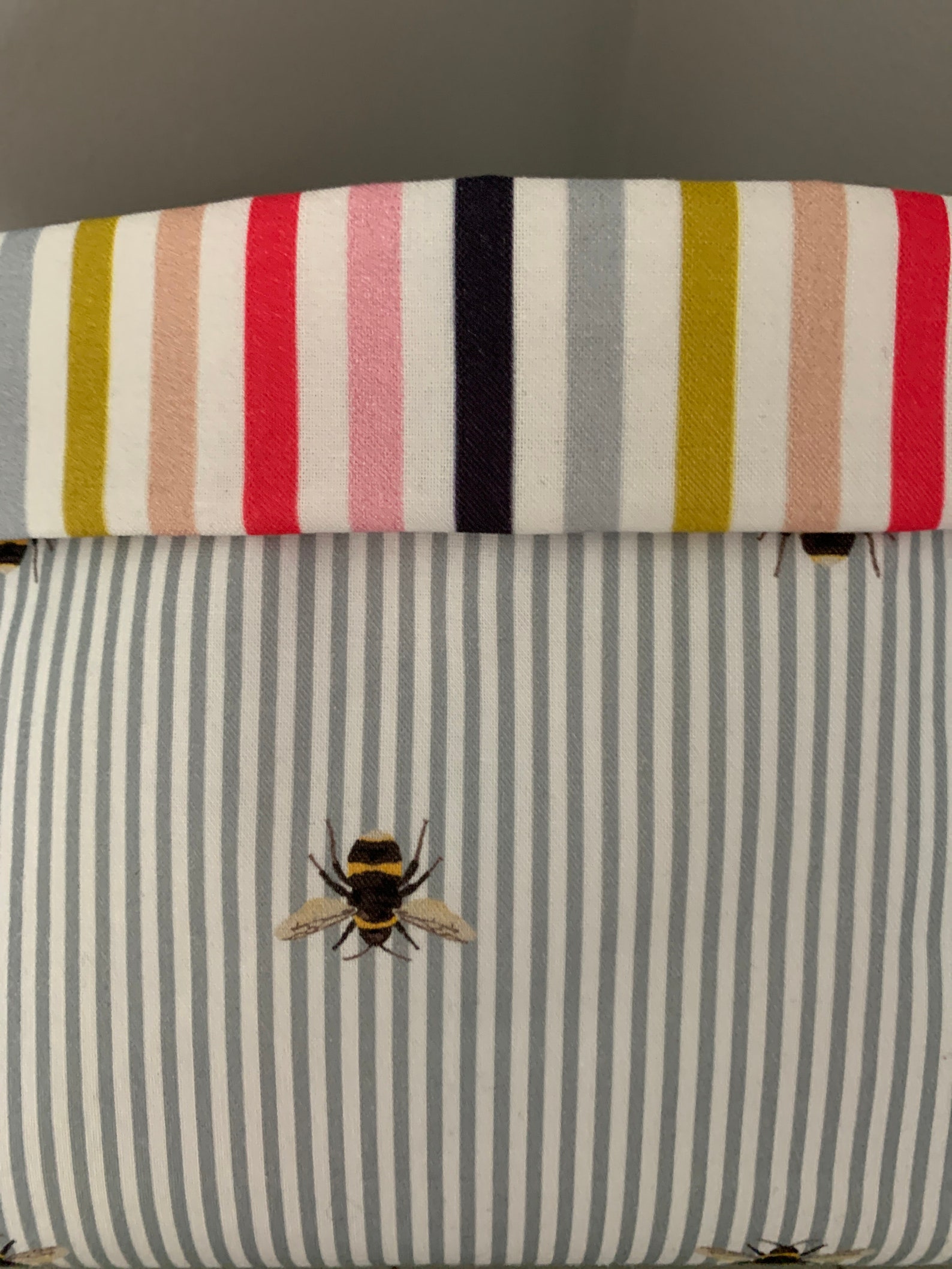 Joules Fabric Basket 13.5cm 17.5cm Full Height X 15.5cm Etsy