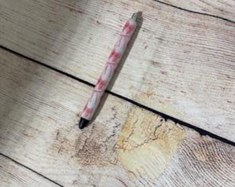 Bolígrafos con purpurina y lazo / Regalo / Lazos / Regalo / Reconocimiento a empleados / Recargable / Bolígrafo de gel
