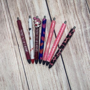 San Valentino/ Apprezzamento degli insegnanti / Regalo / Ink Joy / Penna gel / Penna personalizzata / Apprezzamento del cliente / Regalo per lei / Penne glitterate / Amore