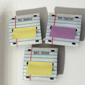 Paper Note Dispenser | Pencil Note Dispenser | Teacher notes | Teacher Appreciation | Back to School