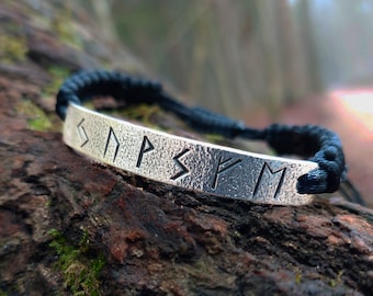 Bracelet, magic amulet - wealth, money and prosperity. Enchanted, sterling Silver, Viking, Celtic, money spells