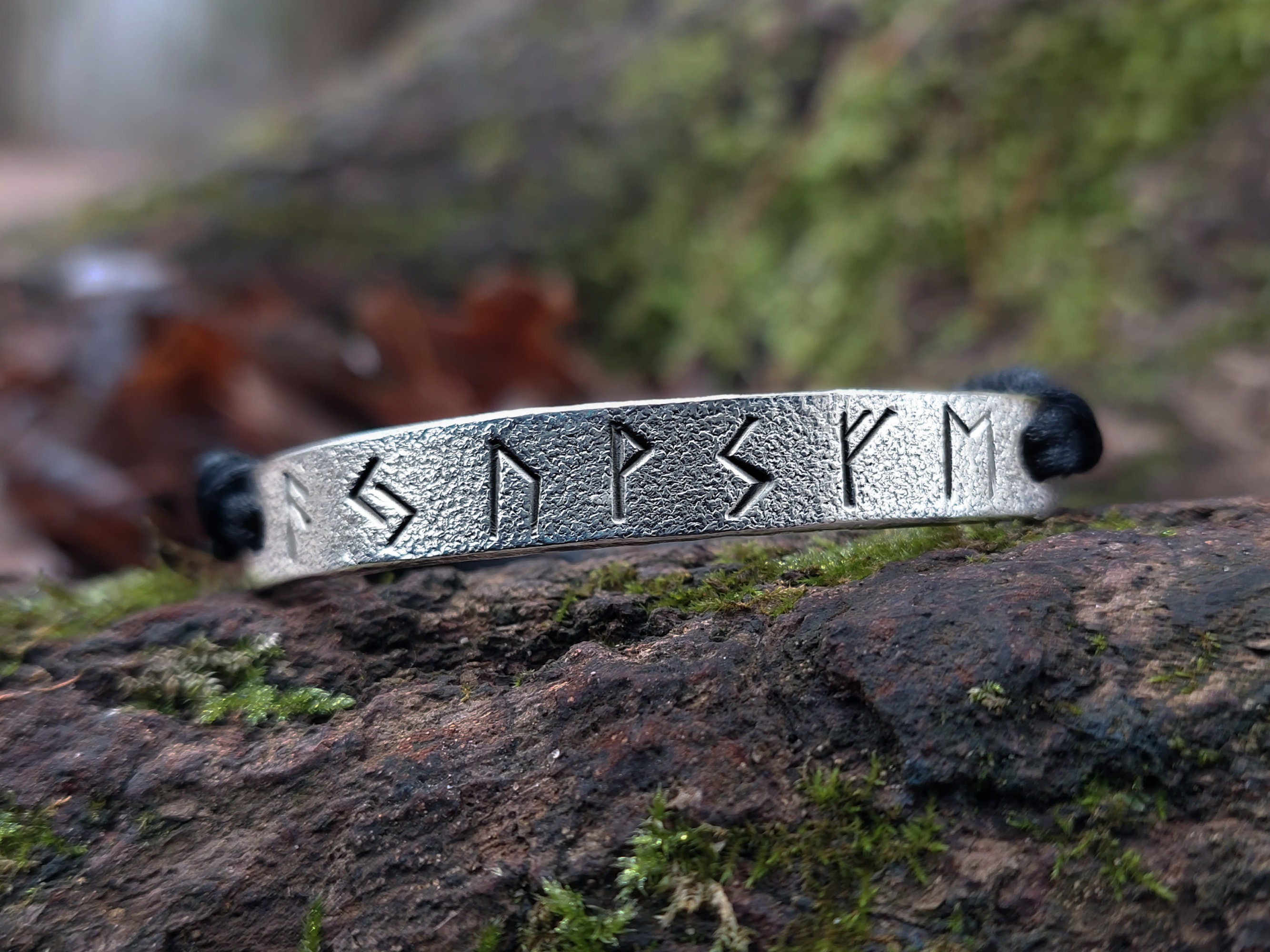 Golden Laguz ᛚ Rune Bracelet · Fox Bones Jewelry · Online Store Powered by  Storenvy