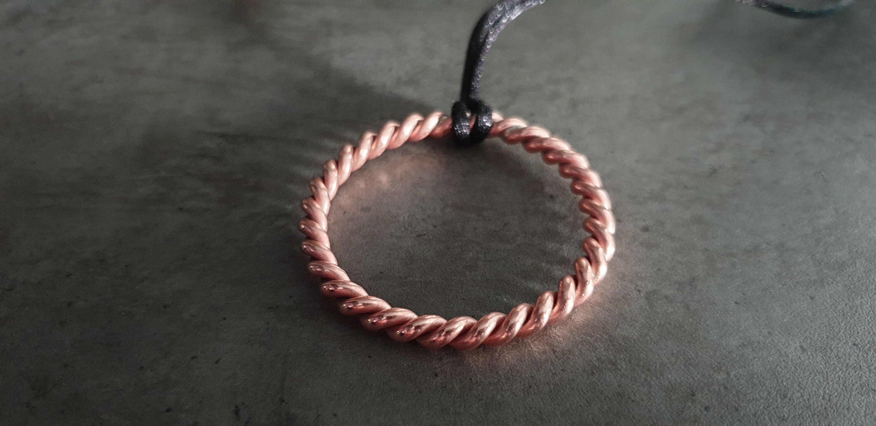 Sacred Cubit 144mhz Frequency Copper Tensor Ring Pendant | Etsy