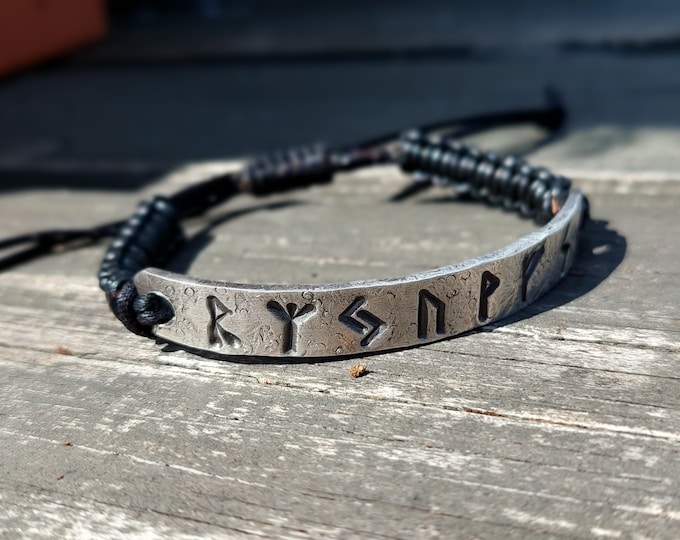Money attraction and Protection amulet bracelet. Real and powerful charm. Enchanted Viking, Celtic rune silver bracelet