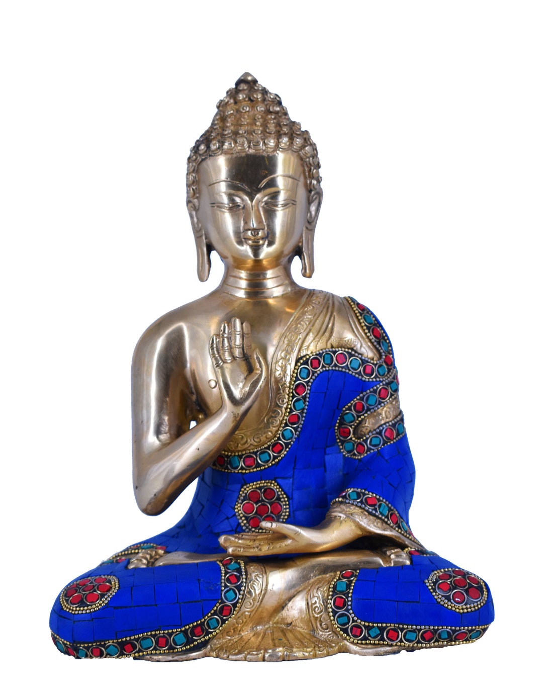Whitewhale Lord Buddha Statue Idol Buddha Brass Statuebuddhist